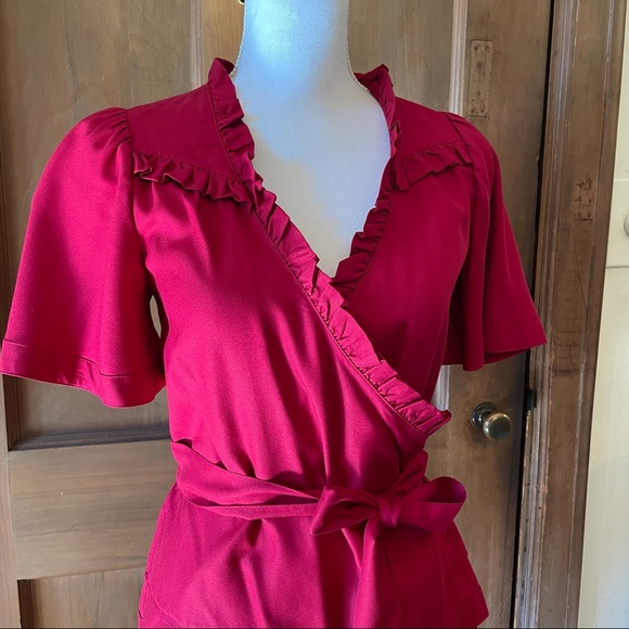 Marc Jacobs Wrap Blouse - Picture 2 of 6